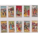 Trade cards, King's Specialities, Unrecorded History (32/37, missing nos 3, 10, 20, 25 & 28) (gd) (