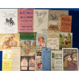 Advertising, 18 items dating from approx. 1865-1930 to include W.G.Allen & Sons, Harrogate 1930 Sale