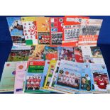 Football programmes, a collection of 30 Malta International programmes 1973-1999 inc. matches v
