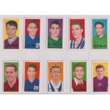 Trade cards, Barratt's, Famous Footballers, Series A9 (set, 50 cards) (mostly vg)