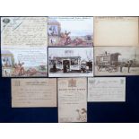 Postcards, Advertising, Bird & Poultry Feed, a collection of 9 Spratt's advertising cards