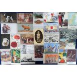 Postcards, a collection of approx. 117 mainly UK product advertising cards inc. Guinness (modern),