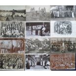 Postcards, selection, 20 cards, all RP's inc. Southdown Shepherd, School Class, Social History,