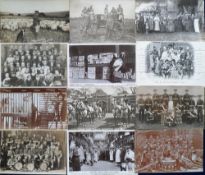 Postcards, selection, 20 cards, all RP's inc. Southdown Shepherd, School Class, Social History,