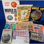 Football, World Cup 1966, selection of items including approx. 40 Air Mail covers each bearing a set
