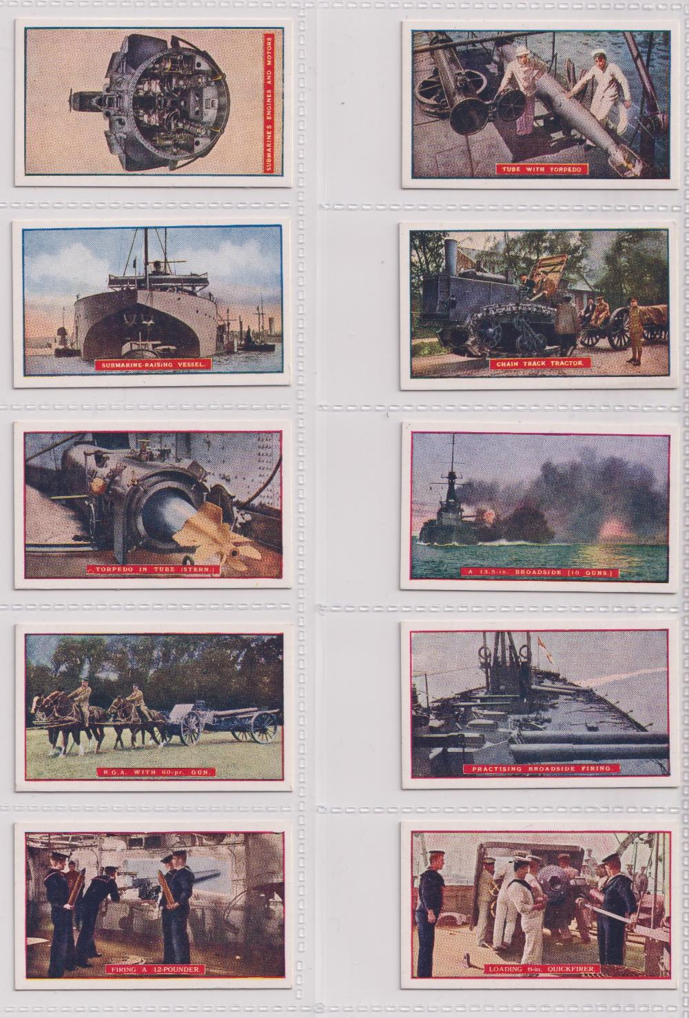 Cigarette cards, Morris, War Pictures (set, 25 cards) (mostly vg) - Image 5 of 8