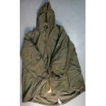 1950s Mod Parka, M 1951 pattern, size L with detachable lining (some minor damage, repairs and