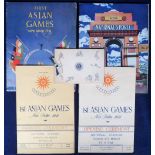 Athletics, First Asian Games, New Delhi India 1951, opening and closing Ceremony programmes, large