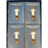 Football books, 'Association Football & the Men who Made It' Volumes 1-4, hardback in blue boards