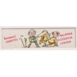 Cigarette card, Salmon & Gluckstein, Occupations, type card, 'Cricket' (gd) (1)