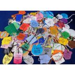 Horseracing, a collection of 200+ cardboard entry badges 1970's onwards, all flat racing courses