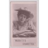 Cigarette card, Muratti, Actresses, Collotype, 'P' size, type card, Miss E. Tyrrell (gd) (1)