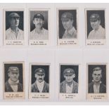 Trade cards, Barratt's, Cricketers, Footballers & Football Teams, 7 cards all Middlesex Cricket,