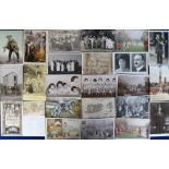 Postcards, a social history collection of approx. 137 cards. Includes London Life, industrial RPs,