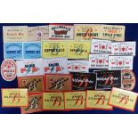 Beer labels, Ballingall's, Dundee a selection of 14 different beer labels, various shapes and