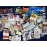 Trade wrappers, packaging issues, tattoos etc, a quantity of modern wrappers etc, various