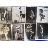 Cigarette cards, Cuba, Trinidad y Hno. Actresses & Beauties, 15 different cabinet size (242mm x