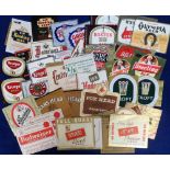 Beer labels, USA, a comprehensive mixed selection of 100+ labels, various shapes & sizes, many 'with