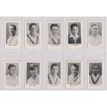 Trade cards, Thomson, The World's Best Cricketers (Mauve Back, different) (set, 72 cards) (mostly