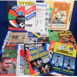 Football programmes, a collection of approx. 50 Big Match Programmes 1960's onwards inc.