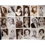 Postcards, Cinema, RP's, Picturegoer cards, Actresses, 34 cards inc. Ingrid Bergman, Dolores Del