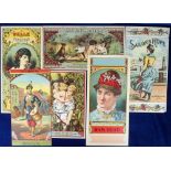 Advertising, a collection of 12 colourful vintage American tobacco crate labels all featuring