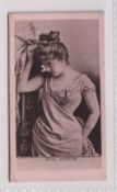 Cigarette card, Ogden's, Actresses Collotype (Mauve stamped back), Miss Detchon (gd) (1)