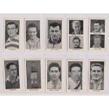 Trade cards, Thomson, World Cup Footballers (set, 64 cards) (vg)