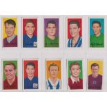 Trade cards, Barratt's, Famous Footballers, Series A9 first issued as 'Series A8' in error (49/50,