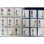 Cigarette cards, Golf, selection, Player's Golf 'L' size (set, 25 cards, plus 57 odds), Championship