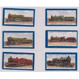 Trade cards, Cadbury's, Locomotive Series (set, 6 cards) (gd)