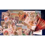 USA Advertising Items, 30 items to include inserts, cigar labels, calendars, fan etc. companies