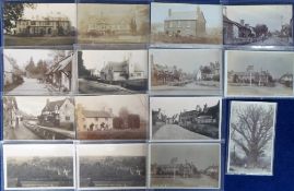Postcards, Herefordshire, 15 RPs inc. Eardisley Village (12), street scenes inc. Brook St, Church