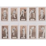 Cigarette cards, Carreras, Cricketers (set, 30 cards) (gd)