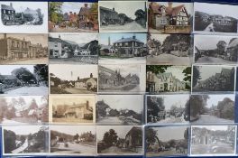 Postcards, a mixed UK topographical selection of approx. 49 cards with RPs of Golf Pavilion
