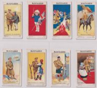 Trade cards, Maynards, The European War Series (set, 8 cards) (some foxing & slight marks, fair/