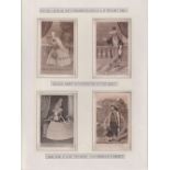 Ephemera, Cartes de Visite, 8 comic cards printed by Rock & Co. in the early 1860s 3 featuring