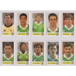 Trade cards, Gateaux, Irish World Cup Soccer Squad (1990) (set, 22 cards) (vg)