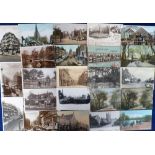 Postcards, a Midlands collection of approx. 100 cards with RPs of Old Manor House Bournville, 1st