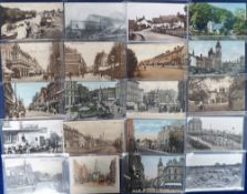 Postcards, Topographical, a collection of approx. 30 cards, mostly printed, various locations inc.