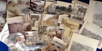 Photographs, foreign topographical, 200+ images dating from approx. 1880 to 1930 to include Siege of