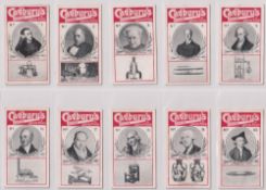 Trade cards, Cadbury's, Copyright (Inventors) Series (set, 24 cards) (no 1 fair, rest gd/vg) (24)