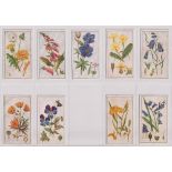 Cigarette cards, Robinson & Sons, Wild Flowers, (23/25, missing nos 8, & 22) (few with sl marks to