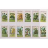 Trade cards, Cadbury's, British Trees Series (set, 12 cards) (fair/gd)