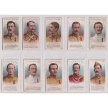 Cigarette cards, Taddy, V C Heroes- Boer War, (61-80) (set, 20 cards) (4 good, few fair, rest fair/