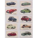 Trade cards, Kellogg's, Motor Cars (Coloured) (set, 40 cards) (few sl marks, gen gd)