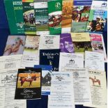 Horseracing, selection of approx. 500 racecards from the 1980s onwards, flat and National Hunt,