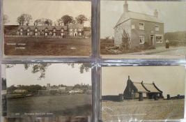 Postcards, Norfolk, collection of 100+ cards in modern album, RP's & printed inc. street scenes,