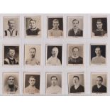 Trade cards, Thomson, Footballers, 'K' size (set, 137 cards) (gd/vg)