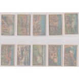 Cigarette cards, Hill's, Transfers (set, 100 cards) (gd)